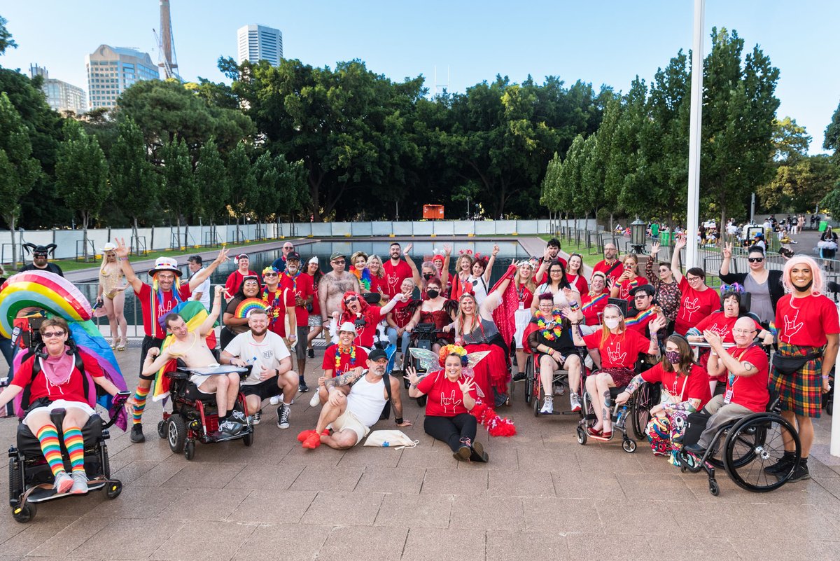 Join us at the 46th Sydney Gay and Lesbian Mardi Gras Parade on Saturday 2 March 2024.
Expressions of interest are now open. Apply now to be one of the 80 people marching with us. Priority will be given to PWDA members and LGBTQIA+ members.
pwd.org.au/be-in-the-2024…