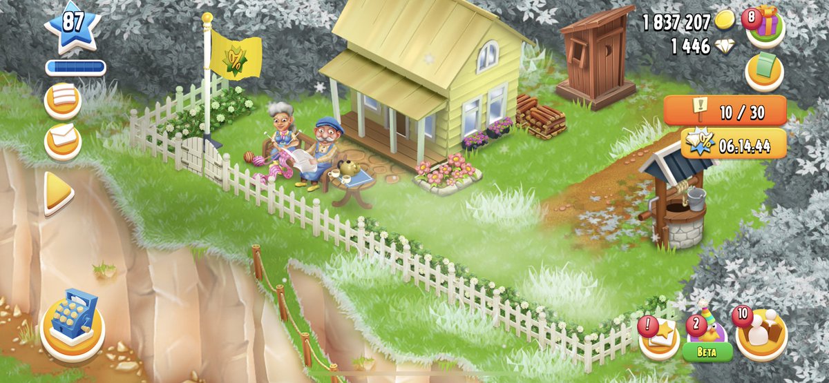 อีสองตัวนี้เหมือนมาแอบปลูกบ้านในที่ดินกุ ละใช้ชีวิตเกษียณ #สมุดหนังหมาHayDay