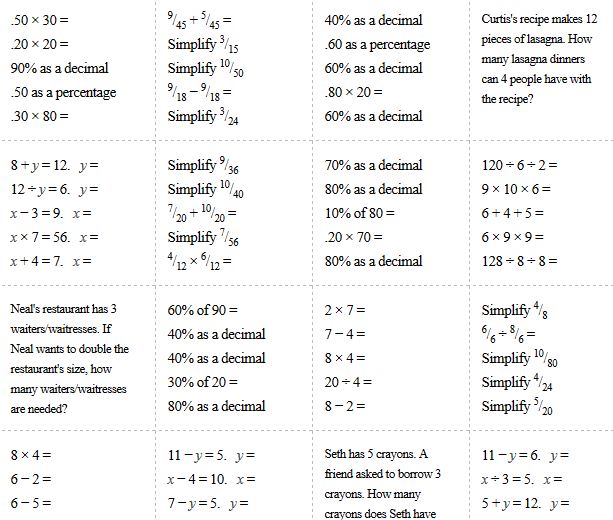 Quick Maths worksheet creator! Free ow.ly/CF89t