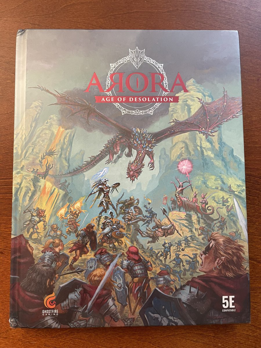 My Arora Kickstarter came badly damaged, but the great folks at @ghostfiregaming sent me a new one free of charge!