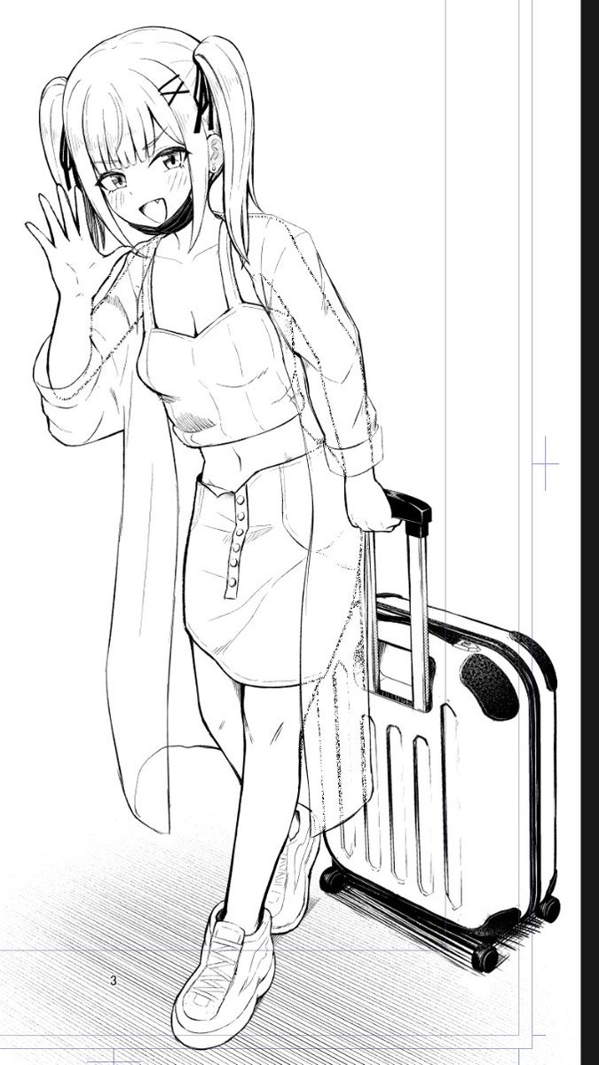 夏コミ原稿の前にオリジナルエッチ漫画描いてみたい