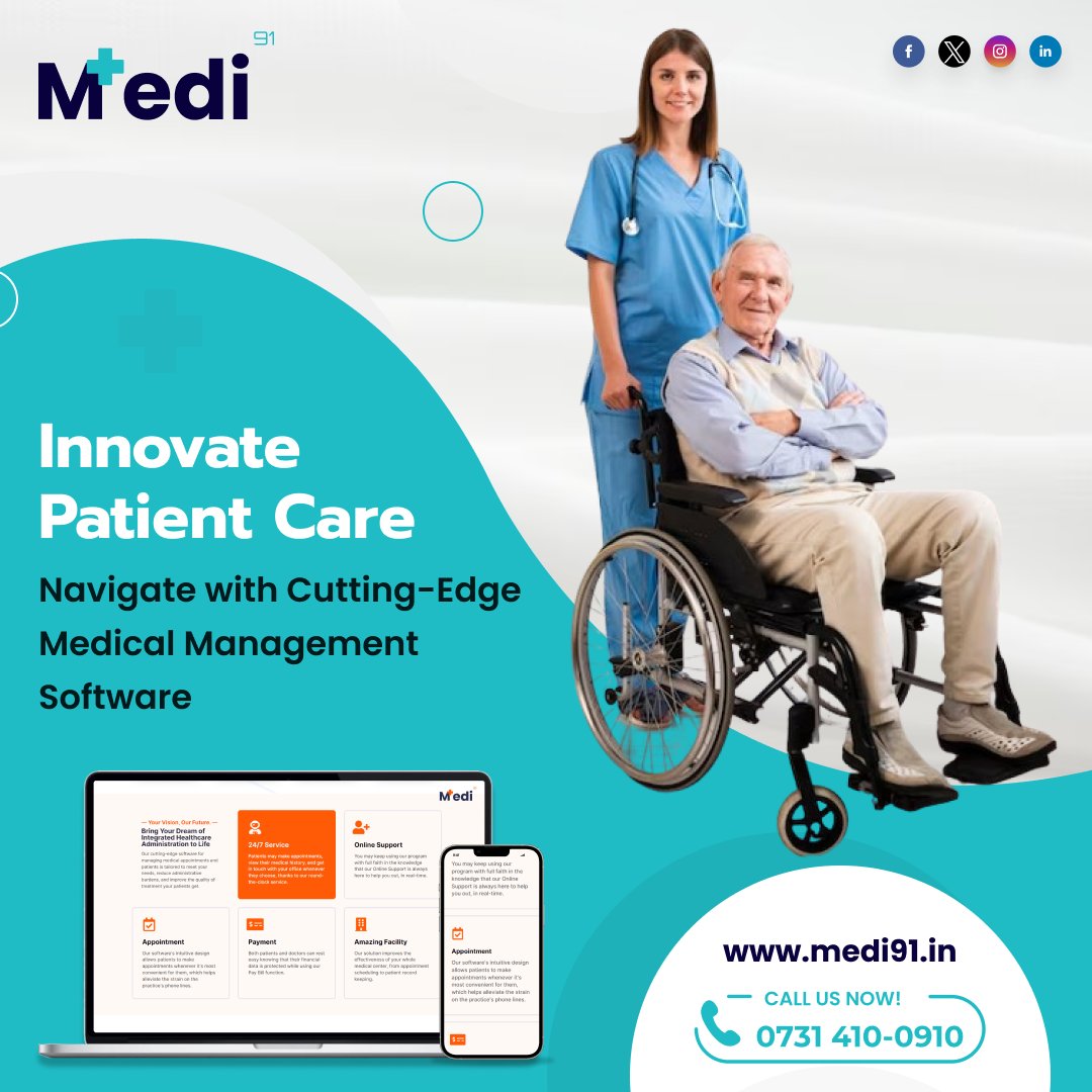 🌟Patient Care with Innovation! 🌐✨

Embark on a revolutionary journey with our cutting-edge Medical Management Software! 🚀🏥 Revolutionize healthcare and navigate seamlessly through the future of patient care. 
#InnovateHealthcare #MedicalManagement #PatientCareRevolution