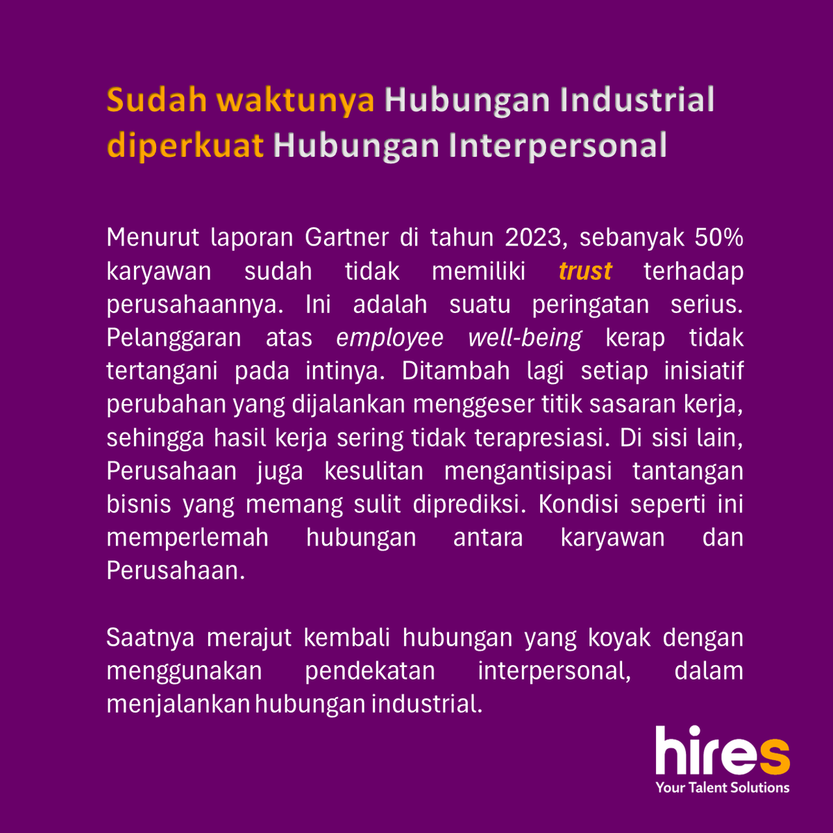 HiresCons's tweet photo. Apa yang kamu lakukan ketika menghadapi ini?

#EmployeeMistrust #DisharmoniHubunganIndustrial https://t.co/eHoyEmzftC