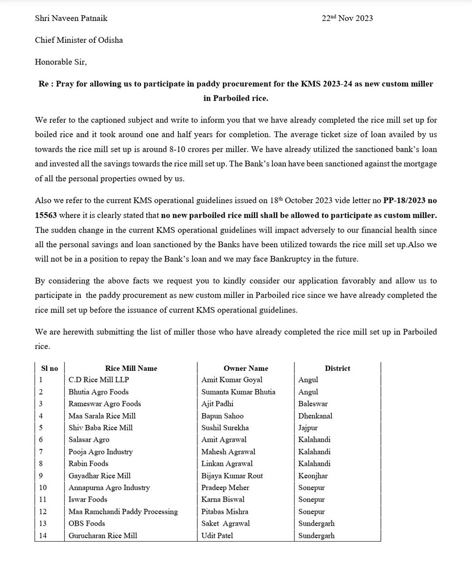 PRATAPMEHER1990's tweet photo. @CMO_Odisha 
We urgently need help from you sir..... https://t.co/7jrILAplhU