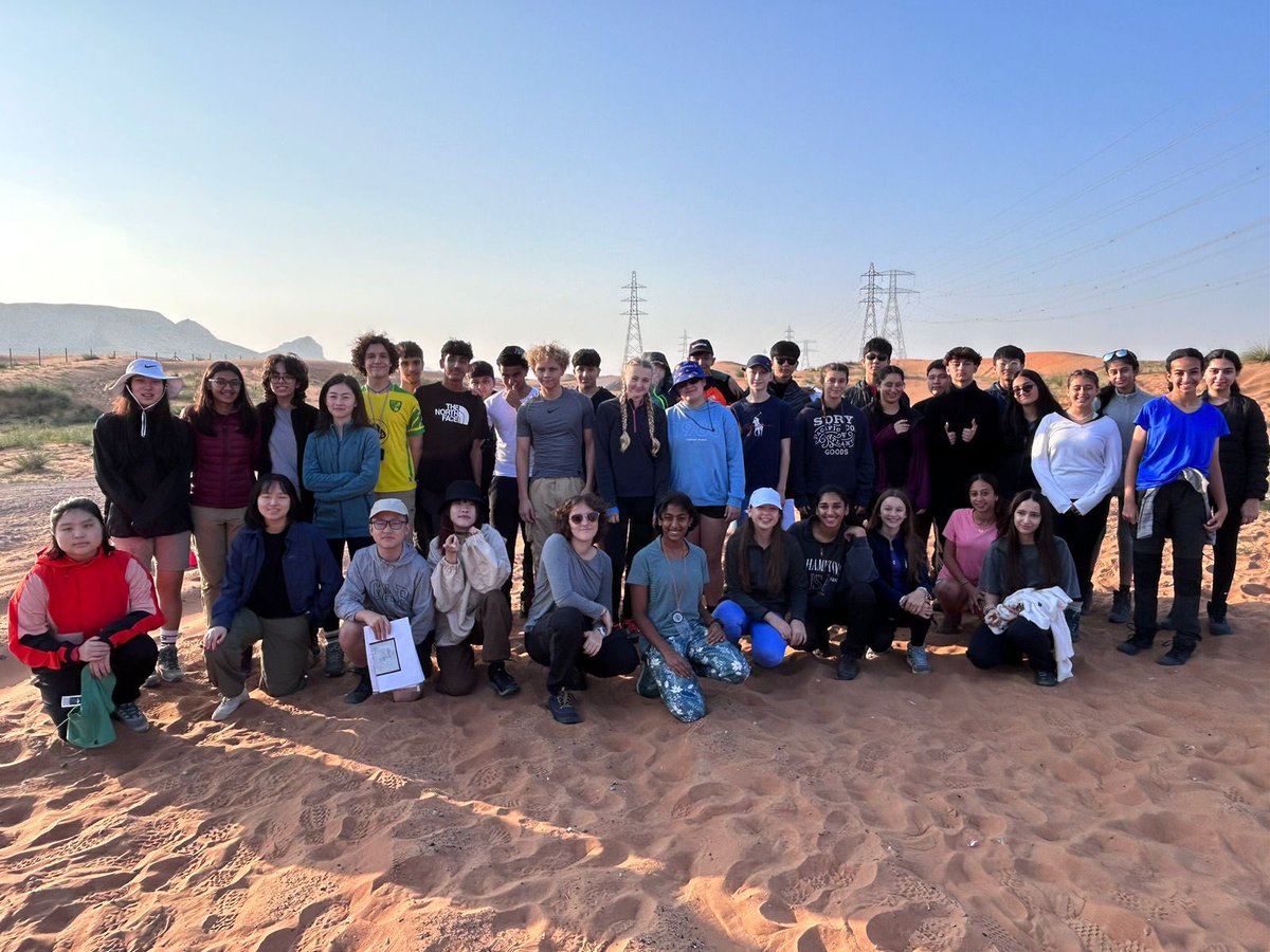 Our Grade 9 students are off on a 2-day adventure to Mleiha and Shawka for their Duke of Edinburgh’s Bronze Award practice. A big step towards becoming #worldready! 
We wish them all the best on this journey. 
#NLCSDubai #dofebronze #extracurricularactivities #dubaischools