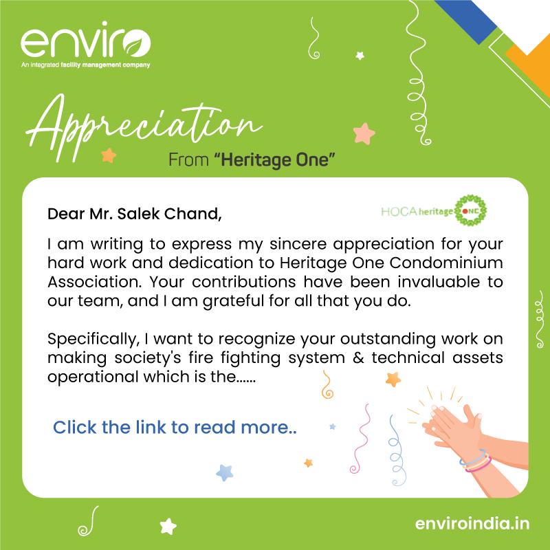 enviro_india's tweet image. #Appreciations like these keep us #Motivated.
enviroindia.in/guest-experien…

#AppreciationPost #Grateful #Gratitude #Thankful #ThankYou #Motivation #Inspiration #Enviro #FacilityManagement #IntegratedFacilityManagementServices #IFMS #BuildingMaintenance
