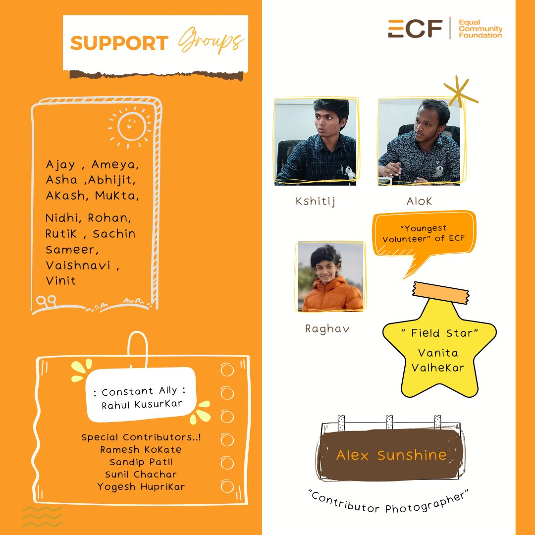ECF India (@ecfindia) on Twitter photo Join ECF’s Exciting Internship and Volunteer Opportunities!
What to expect - ?
Valuable learning opportunities
Mentorship from programme experts
Collaborative and inclusive environment
Making a tangible impact
Connect with us at info@ecf.org.in
#Internships #VolunteerWork Join ECF’s Exciting Internship and Volunteer Opportunities!
What to expect - ?
Valuable learning opportunities
Mentorship from programme experts
Collaborative and inclusive environment
Making a tangible impact
Connect with us at info@ecf.org.in
#Internships #VolunteerWork