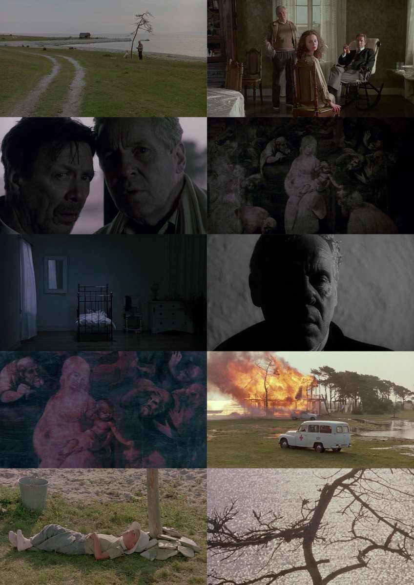 The Sacrifice (1986)

“I studied philosophy, history of religion, aesthetics. And ended up putting myself in chains. Of my own free will”