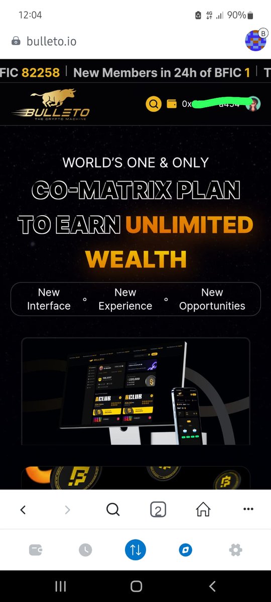 BFicTrends's tweet photo. The wait is over!
Bulleto is back & better than ever! ๐๐ฅ
With a revamped plan & advanced interface,
Your gateway to limitless BFICoin earnings! ๐ฐ
The ultimate crypto machine
#BulletoLive #BTC #BulletoNewLook #CryptoMachine #CoMatrix #Crypto #SmartContract #tothefuture https://t.co/16pnOXRN3F
