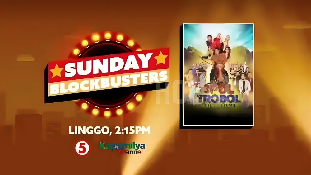 holaphofficial's tweet photo. Sunday is blockbuster day sa #SundayBlockbusters, simula January 7, Sundays, 2:15PM after ASAP Natin 'To sa Kapamilya Channel and TV5. https://t.co/oBEMdOQCDY