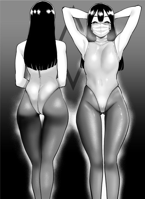 太ももの辺りで一番太くなるこういうひし形のケツめっちゃエロくない????っていう絵。 