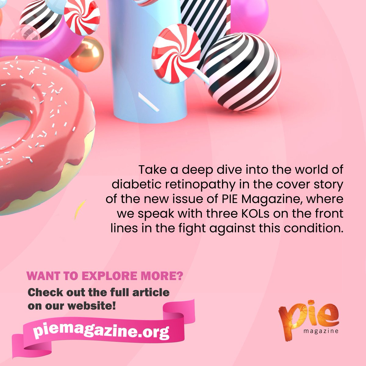 MediaMICEgroup's tweet photo. Explore the critical battle against diabetic retinopathy—discover treatments, prevention and efforts reaching underserved communities. Dive into our PIE Magazine cover story! https://t.co/YZr75Y5m1r
#MediaMICE #PIEMagazine #diabeticretinopathy #retina #ophthalmology https://t.co/GM50ShSdQh