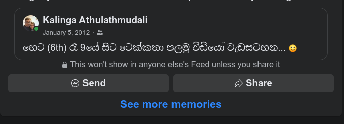Kalinga Athulathmudali (@kalinga) on Twitter photo 12 years ago, <a href="/TechKatha/">Techකතා | Sinhala Technology Podcast in Sri Lanka</a> did its 1st live Video podcast! 12 years ago, <a href="/TechKatha/">Techකතා | Sinhala Technology Podcast in Sri Lanka</a> did its 1st live Video podcast!