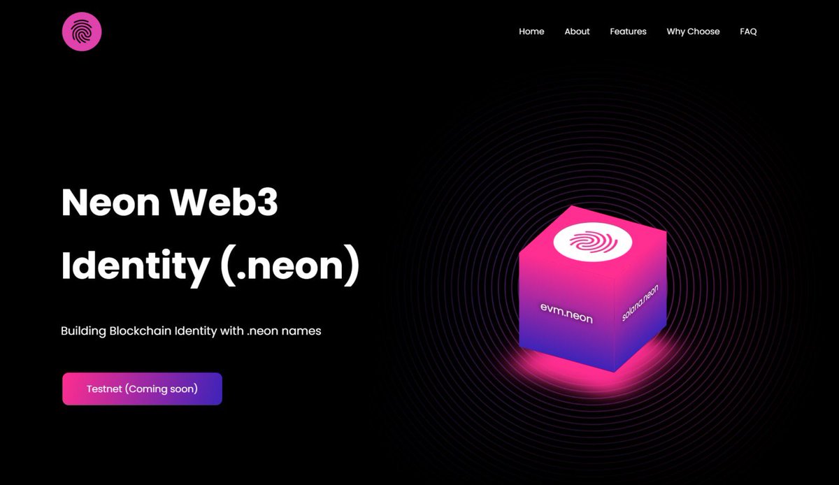 xrpname's tweet photo. π₯Exciting news! The https://t.co/vwWpqzeH4o website has officially launched with a sleek, modern interface.
π Get ready to dive into the testnet arriving next week. Stay tuned for the latest updates!πππ.neon
@Neon_EVM @NeonLabsOrg @solana
#NeonEVM #Neon #NeonID #Web3 https://t.co/5E5GwDETKc
