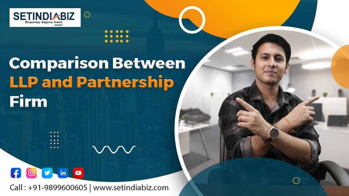 setindiabiz's tweet photo. LLP vs Partnership Firm: Which is Better?
Watch detailed comparison @https://bit.ly/3NVMPPp
Need Assistance in LLP formation? Apply @https://bit.ly/3FP5CYf
#LLPformation #LLPvsPartnership #setindiabiz https://t.co/hoE1AgYSm3