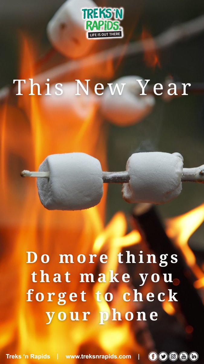 treksnrapids's tweet photo. This New Year - Do more things that you forget to check your phone.

#NewYear2024 #TreksNRapids #Adventure #AdventureSports #AdventureTravel #LifeIsOutThere https://t.co/jL2CtmOjy1