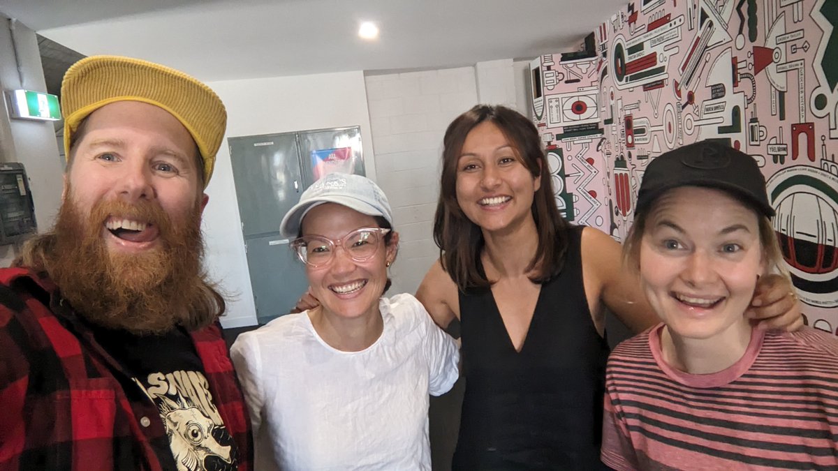 It's this week's guests @lizzyhoocomedy, Urvi Majumdar and Raewyn Pickering! Super fun episode, everyone is saying so! Check it out! On @ApplePodcasts: podcasts.apple.com/au/podcast/68-…