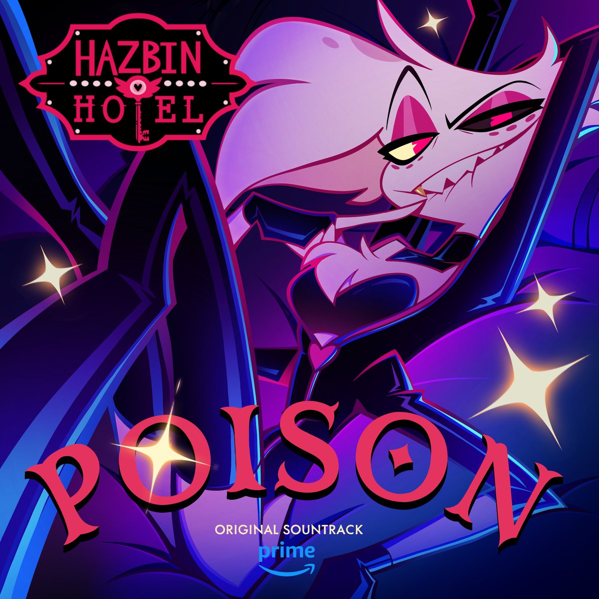 SilentZound's tweet photo. Album art I did for the new Hazbin Song ‘POISON’ available on Spotify! 🩷🕷️
#HazbinHotel https://t.co/B06QSdHMcS