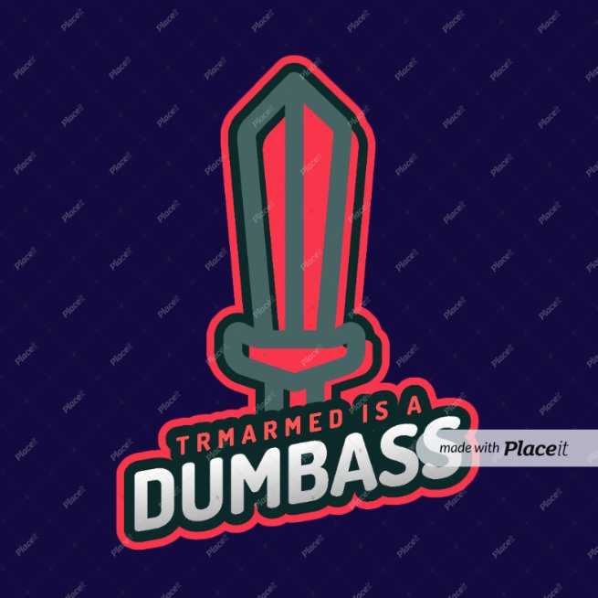 TRMarmed's tweet photo. With enough dedication you can achieve anything, just how I achieved becoming a graphic designer overnight. Can't wait to bother a thousand streamers until one bites the bait so I can sell my overpriced art!! https://t.co/S3jTC430ov