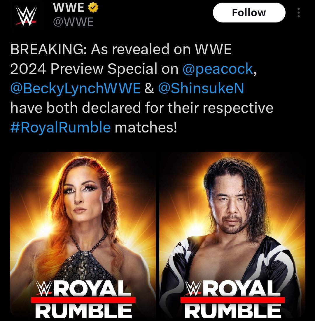 WWEbotched's tweet image. Triple Nose tried his own "special announcement" and is getting absolutely cooked for it lmao