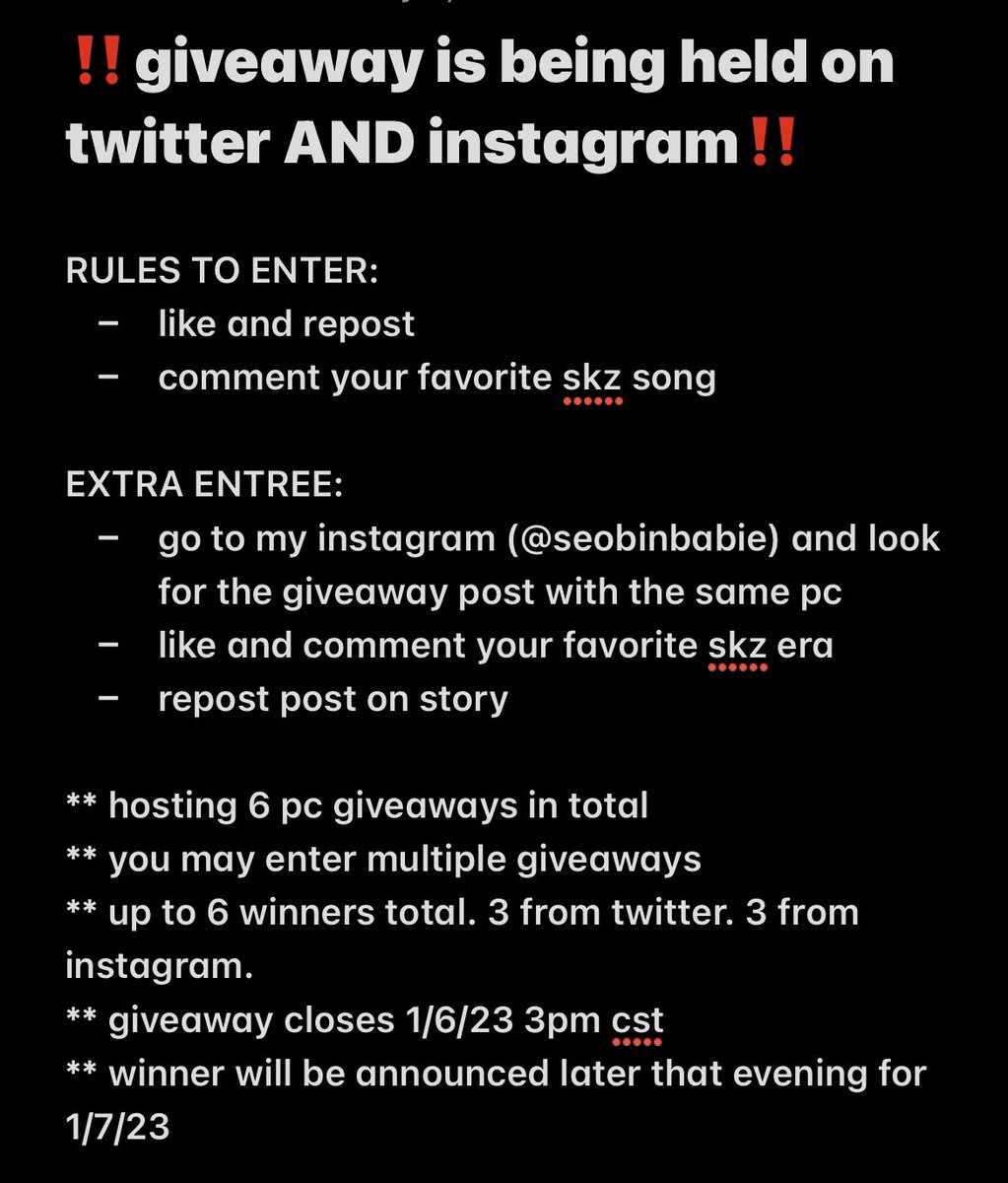 seobinbabie's tweet photo. ✨ 3/6 PC GIVEAWAYS✨

wanting to start the new year by making some STAYs smile! https://t.co/uHfbE4oa5X