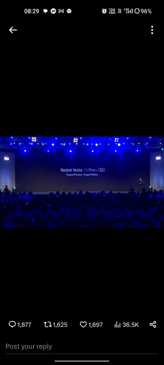 mukesh2547's tweet photo. @stufflistings Third answer
C. 200MP with OIS
#RedmiNote13    5G #SuperNote #10XRedmiNote13SeriesGiveaway #stufflistingsarmy
@Preetiagga 
@munishgarg1614 
@gargmanish1614 https://t.co/OSOgIGTaqg