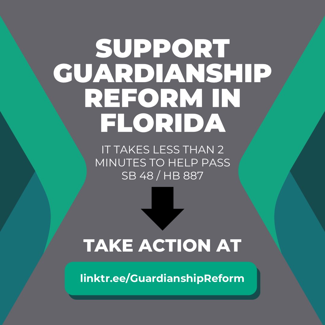 Florida_NOW's tweet photo. Floridians, raise your voice! It takes less than 2 minutes to support Guardianship Reform in #Florida. Head to https://t.co/Y90b2Cms8h to take action and complete the 1st action item today. ❤️‍🩹 @RitaForFlorida @NikkiFried @CEARJustice #GuardianshipReform #FloridaLegislation https://t.co/7uSfvPnKeL