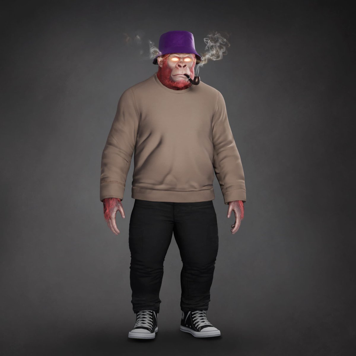 Hossein Diba has just finished making all 2000 GLB + Tpose full body Kongs 🔥