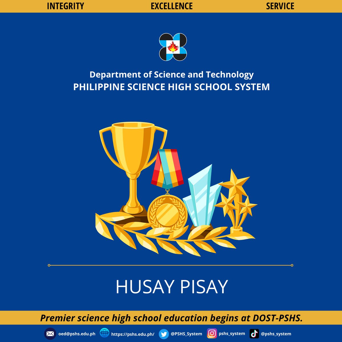 PSHS_System's tweet image. #HusayPisay
𝗕𝗿𝗶𝗹𝗹𝗶𝗮𝗻𝗰𝗲 𝗳𝗿𝗼𝗺 𝗣𝗦𝗛𝗦-𝗦𝗼𝘂𝘁𝗵𝗲𝗿𝗻 𝗠𝗶𝗻𝗱𝗮𝗻𝗮𝗼 𝗖𝗮𝗺𝗽𝘂𝘀
We commend the scholars and the coaches of PSHS-SMC for winning 33 awards in the Hong Kong International Science Olympiad (HKISO) 2023 - Heat Round! We are proud of you! #OneDOST4U