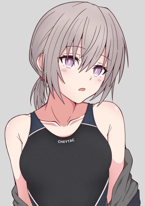 これは競泳水着の後輩M200ちゃんです
