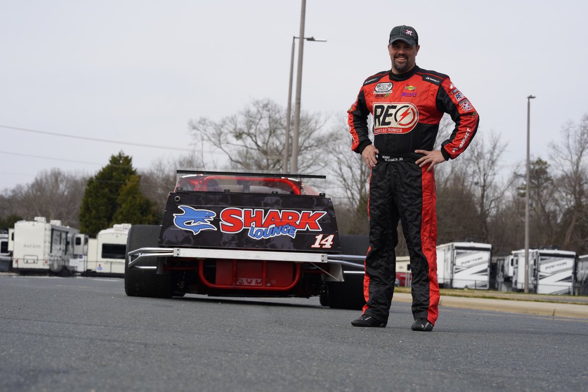 Wrapping the car and preparing our 2024 schedule. Any guesses on our first race? 🦈 #RIPMario44