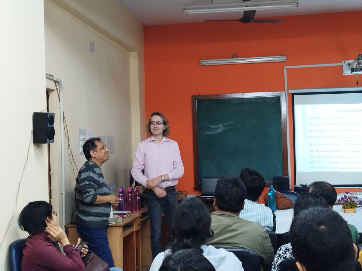 sctrju's tweet photo. It was a pleasure to host @sikandar_bubb's talk on "Asian Classics on the Victorian Bookshelf" yesterday. Thank you for the extremely enriching session. 

#SCTRLectureSeries https://t.co/H3oAihSicY