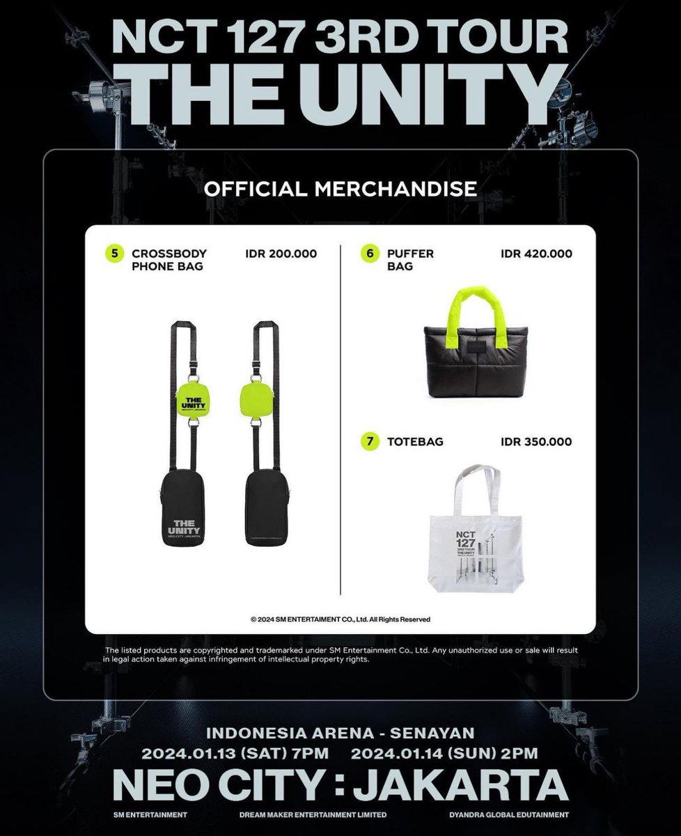 ill be attending the unity in jkt next week, so if anyone wants the md i can help to buy/pickup at the venue #pasarnct dm me to order :) 

will be going to kwangya jkt too so if u have anything to order just dm me :)