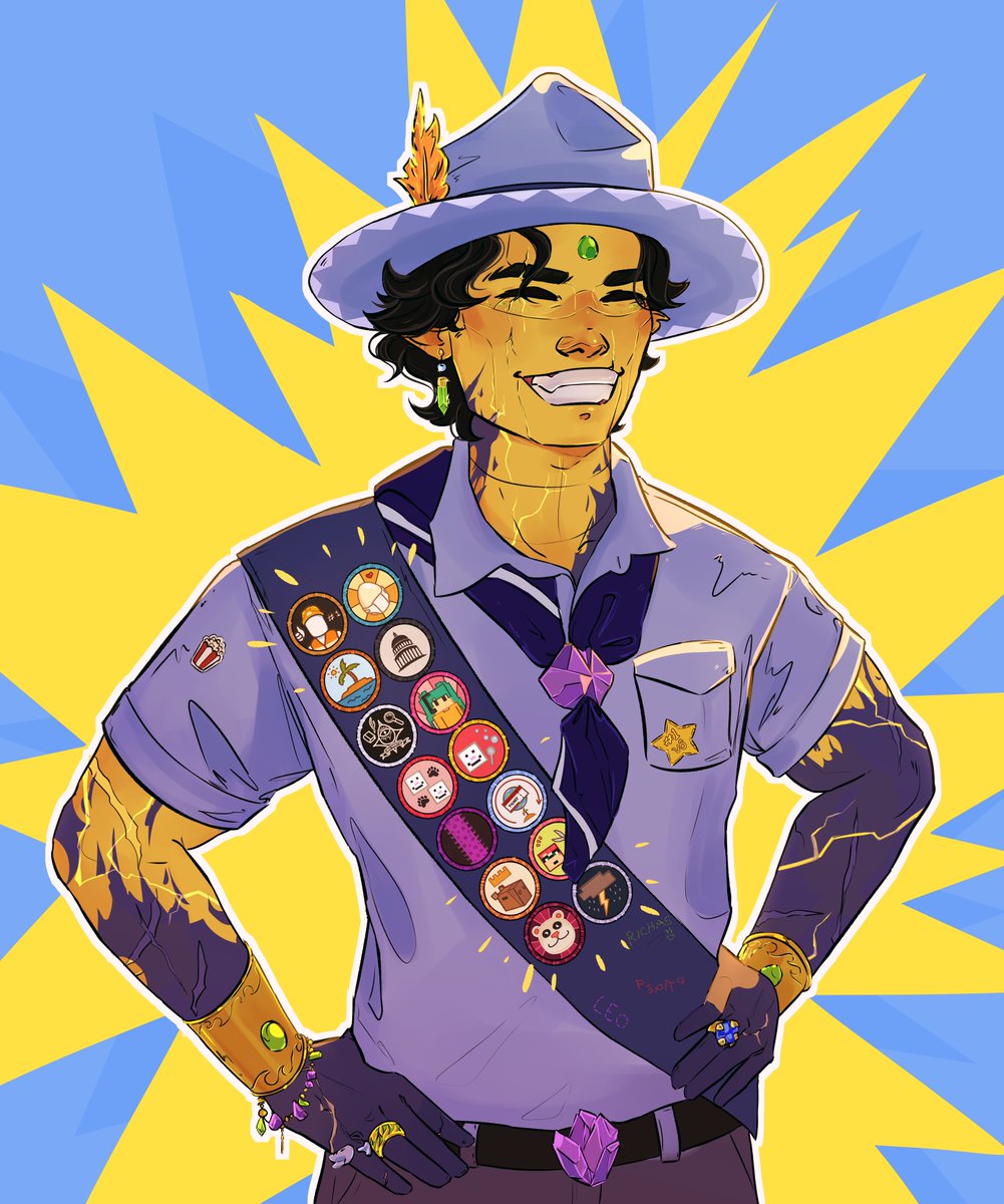 Soixis's tweet photo. He has (almost) all of them!
-
(none of the designs for the patches are mine ofc, they all belong to @Nalouhh as the tweet below :))
#foolishfanart #foolishgamers #QSMPfanart https://t.co/0LbfJDq76Z