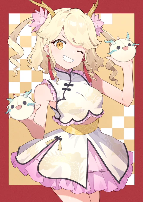 辰年! 2024年も何卒 #メルの学習記録 #猿飛忍法帖