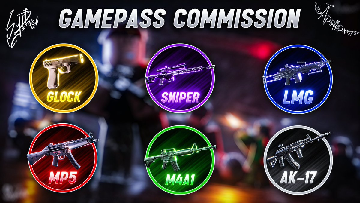 Gamepass Commission with the homie @Apollonium_GFX, His back! #RobloxGFX ll #RobloxArt ll #robloxcommission ll #RobloxDev ll #Roblox ll #Roblox || #milsim (Sale!) Commissioned Open: discord.gg/4TCHH3hmaP - Likes & likes and reposts are appreciated! 📷🫶