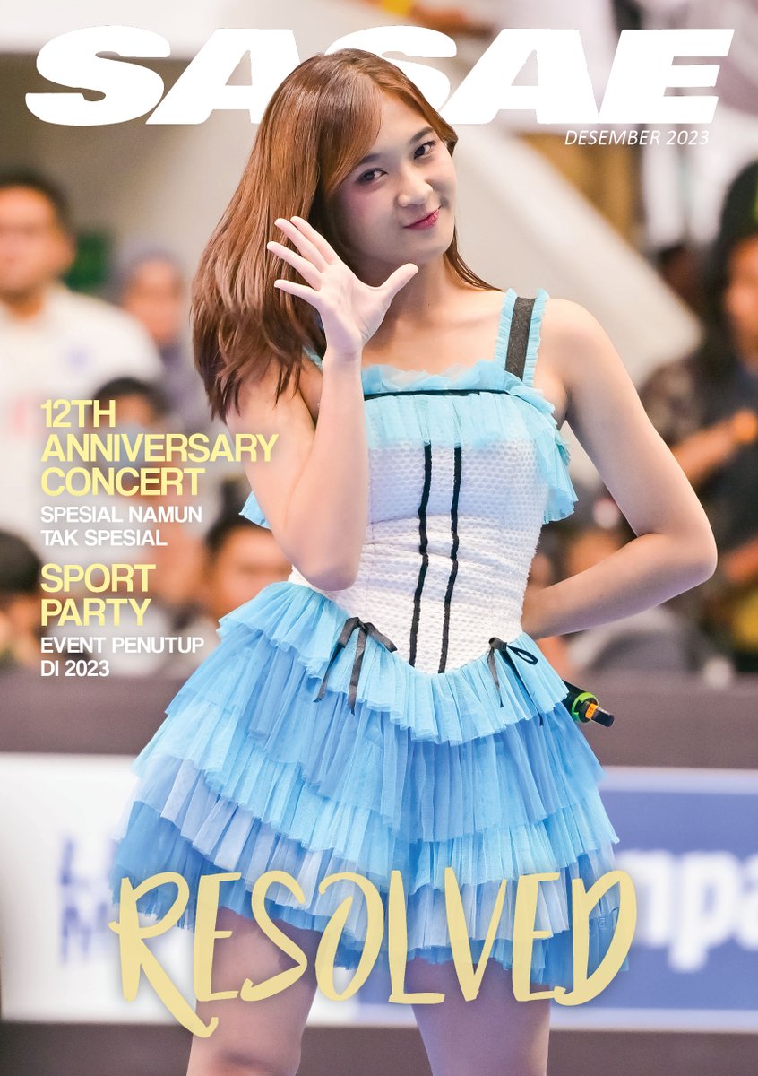 SasaeCollective's tweet photo. Yang tersisa di 2023 dan yang menunggu setelah nya.
Edisi penutup bisa dibaca via link berikut:
https://t.co/Vw955mxipX
cc: @officialJKT48
cover: @C_OnielJKT48
#SASAE https://t.co/9ZmDk6B6wR
