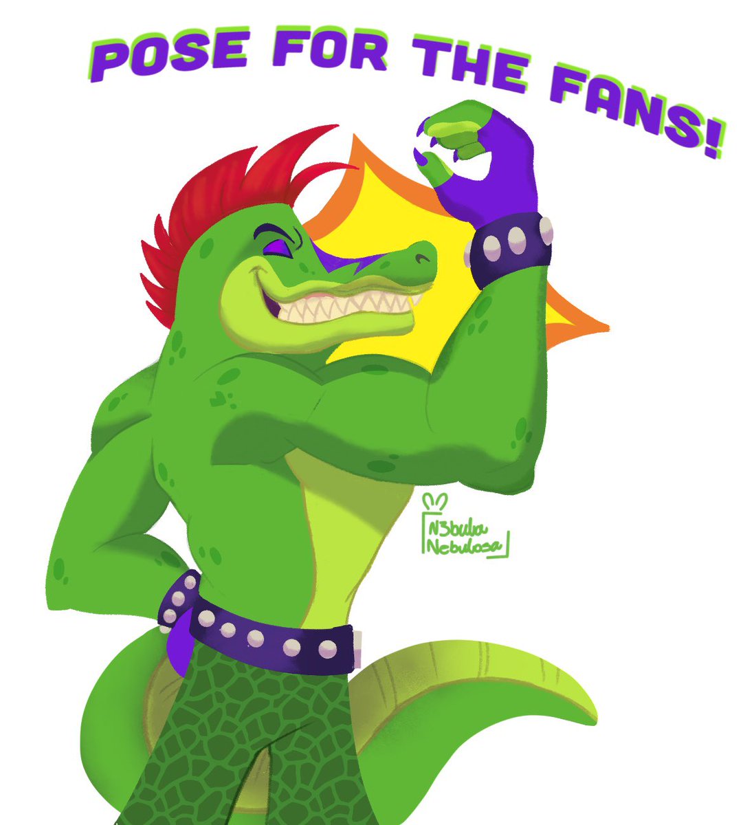 This one goes to the Monty fans #FNAF #MontgomeryGator