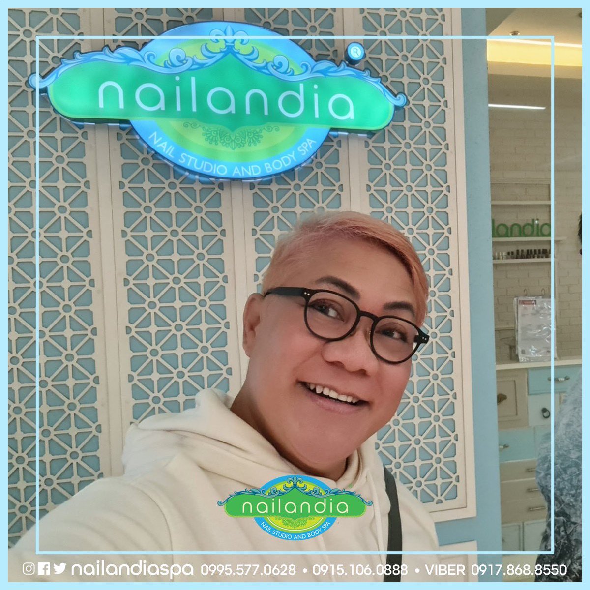 NailandiaSpa's tweet photo. Our esteemed Sir #RamsDavid enjoyed a luxurious pampering session at #NAILANDIA, the go-to spot for star treatment!🌟💅 #StarManager #PamperingDay🩵💚
Open for #FRANCHISE
#LowFranchiseFee
09955770628
09151060888
#MarianRivera
#NAILANDIALuxe
#NAILANDIAspa
#nailspafranchise
#nails https://t.co/kPPJwmFA6N