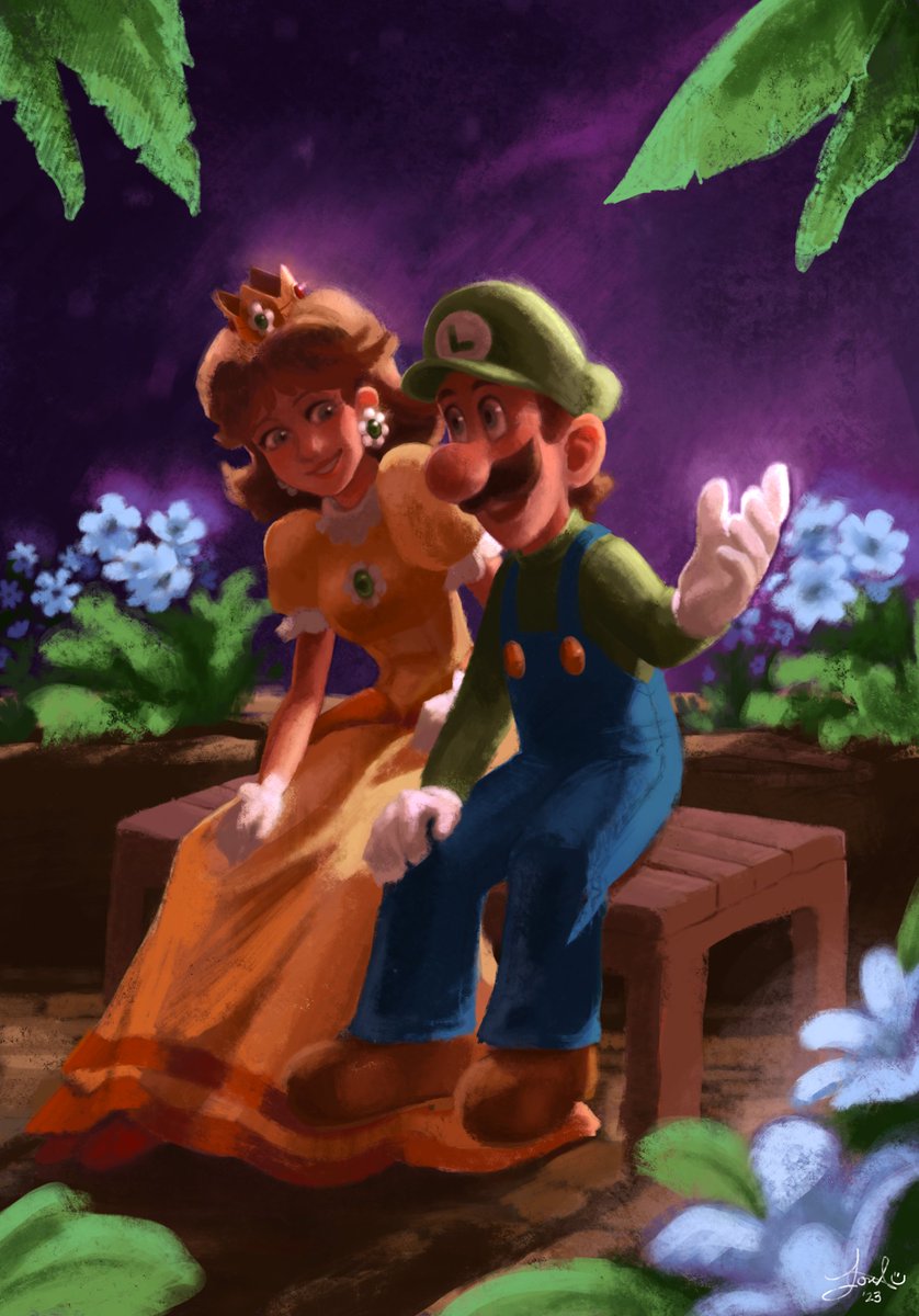 NintendoKiddo64's tweet photo. Luigi &amp; Daisy ❤️
#NintendoSwitch #SuperMarioBrosWonder #Supermariomovie https://t.co/iWIIkQW5qs