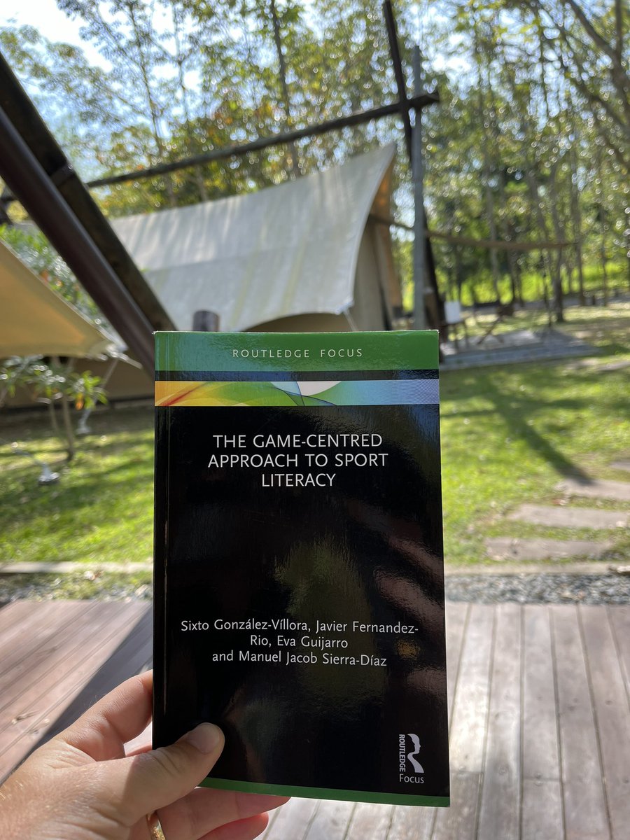 Wallace_PhysEd's tweet photo. This morning’s checklist:
Coffee✅
Children napping✅
Nature✅
Good book✅
@SixtoGonzalezV @javier_rio1 @eguijarro_pe
Keep thinking that MatchPlay Cards from @JPR_25 and @The_CoachingLab would be a perfect resource for anyone using this approach to PE & sport 💯
#PhysEdChat https://t.co/uHkduYfptO