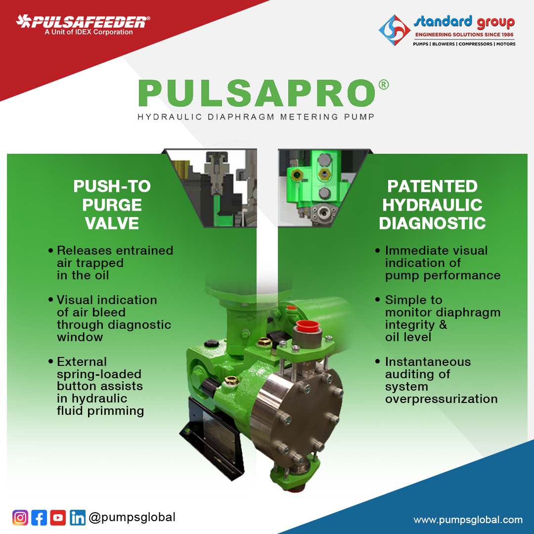 pumpsglobal's tweet image. Experience 80 years of industry leadership with Pulsafeeder&apos;s PulsaPro Series, redefining safety and accuracy in hydraulic diaphragm pumps. Certified by WQA, we bring excellence as your trusted distributor. #Pulsafeeder #PulsaProSeries #StandardGroup #PumpsGlobal