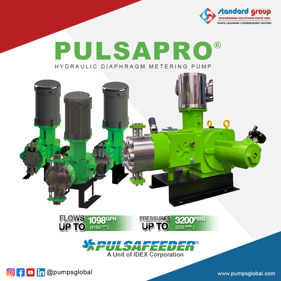 pumpsglobal's tweet image. Experience 80 years of industry leadership with Pulsafeeder&apos;s PulsaPro Series, redefining safety and accuracy in hydraulic diaphragm pumps. Certified by WQA, we bring excellence as your trusted distributor. #Pulsafeeder #PulsaProSeries #StandardGroup #PumpsGlobal