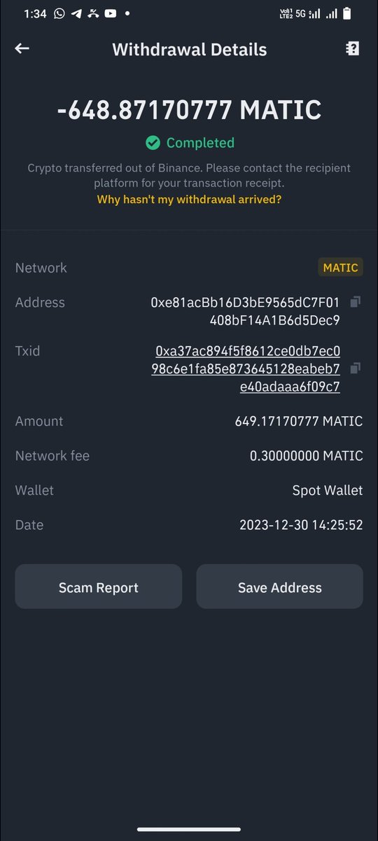 AshrafJamil13's tweet photo. I made 2 crypto transactions from Binance to Coindcx with Arb and Matic, but mistakenly chosen the wrong network. Kindly resolve the issue.Ticket already generated #4731043 &amp; provided all my personal detail to @CoinDCX_Cares @smtgpt @pushpendrakum @simplykashif @Btcexpertindia https://t.co/M1VcPcZKjH