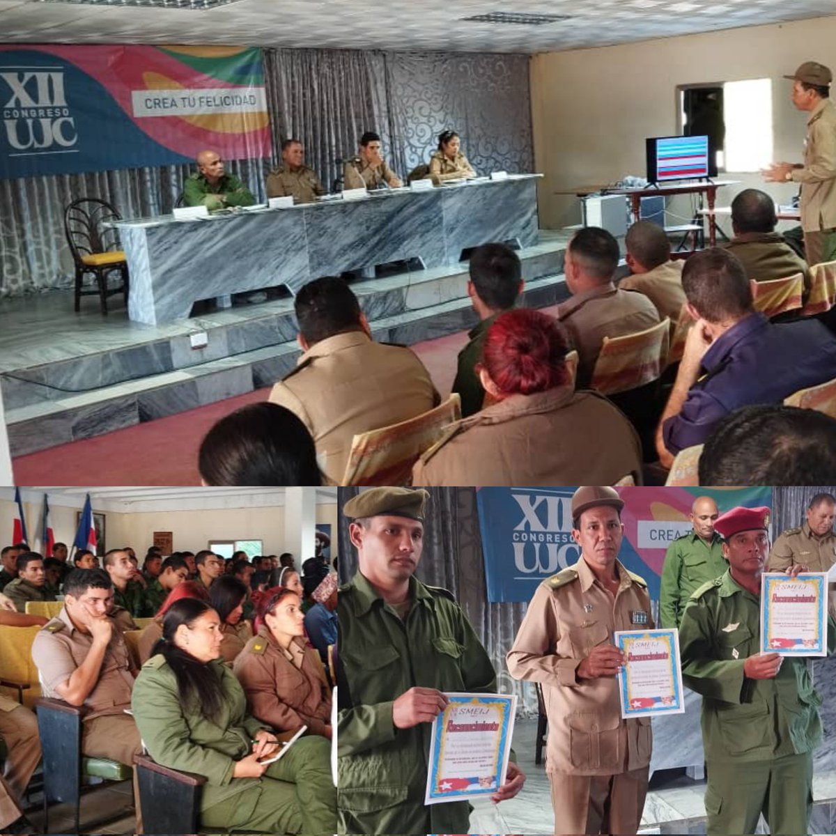 La juventud comunista del SMEIJ realizó asamblea de representantes previo al XII Congreso de la UJC, dónde los jóvenes debatieron sobre la labor de las organizaciónes de bases en función de la preparación para la defensa🇨🇺 #CreaTuFelicidad #EstaEsLaRevolución