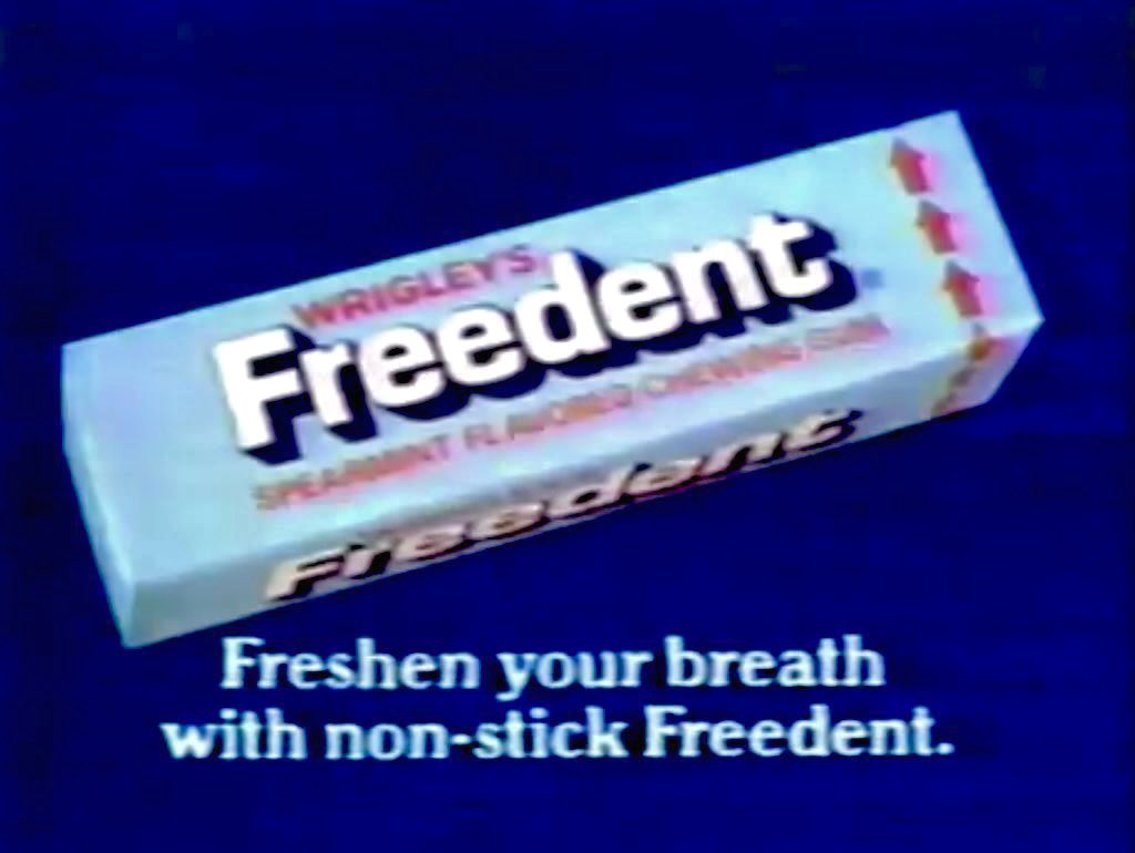 RetroNewsNow on X: In 1975, Freedent chewing gum was introduced