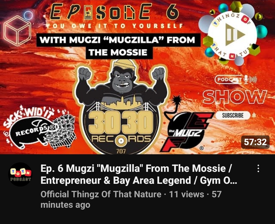 Episode 6 OUT NOW!!! YOU OWE IT TO YOURSELF!!
LET'S GET IT!!!!
youtu.be/6GHiwj4cddU?si…
#ofc_totn
#official_thingzofthatnature
#D_DocMadnezz
#ThaSession
#StonedNotStupid
#PuttinSumThinGoodNYaBlly
#UnfilteredConvoz
#youoweittoyourself
#LeftCoastKingz
#TeamDMP
#SSR
#DRSIndutrisLLC