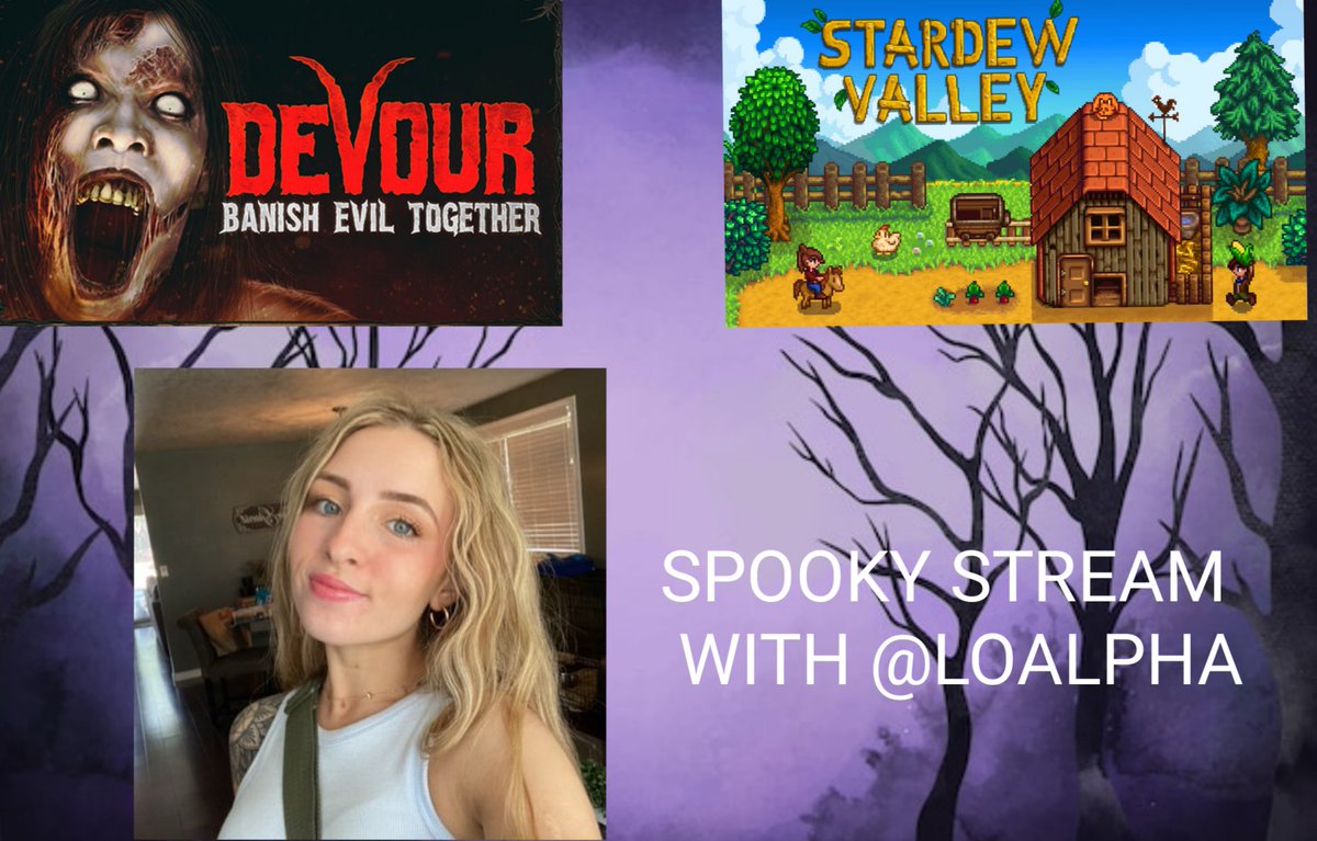 Firemahci's tweet image. Spooky Late night stream with @LoStreams  #StardewValley #devour