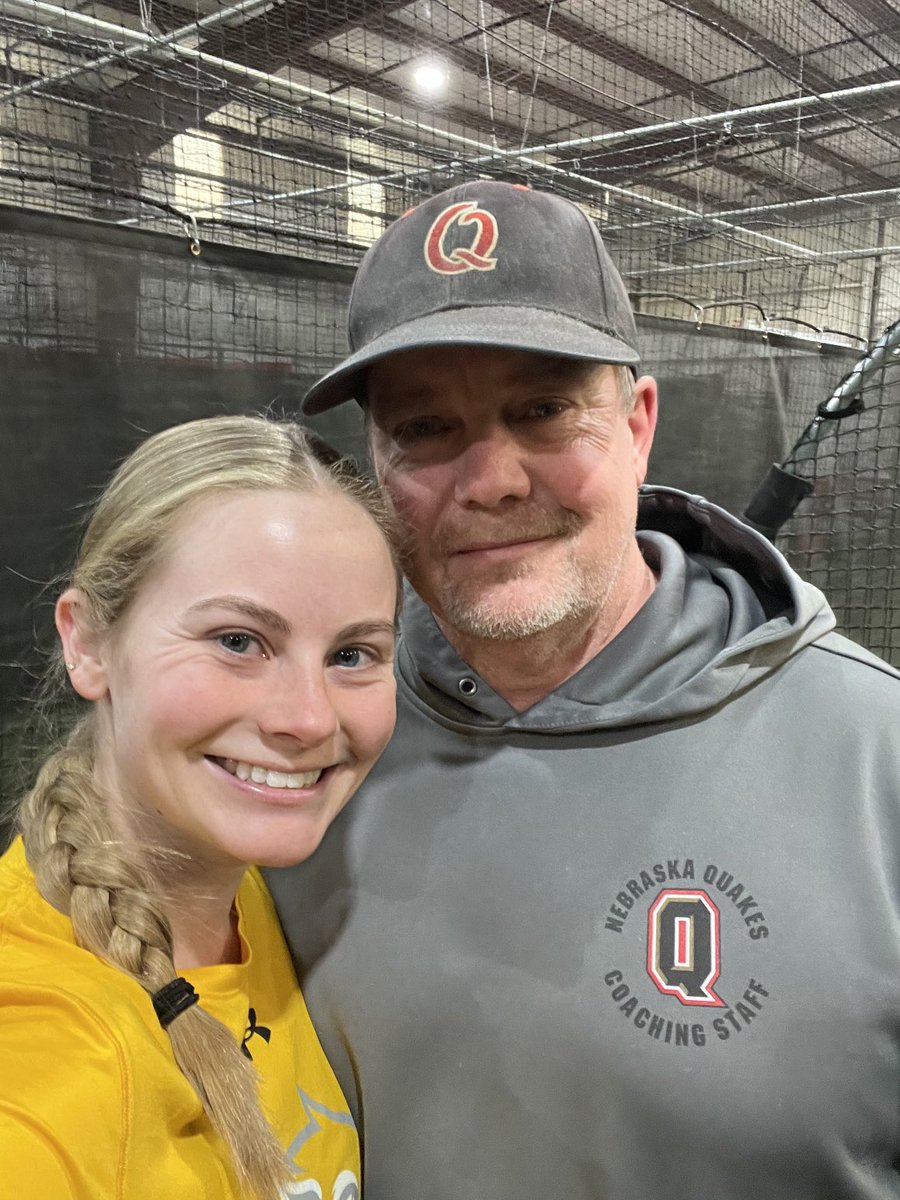 HitwithBrad's tweet photo. Last session with ⁦@WSCWildcatSB⁩ senior, twitterless Abby Husing. Really enjoyed our time together Abby, you’re poised for a great senior year! Time to go hunting! https://t.co/nje1tEZmpL