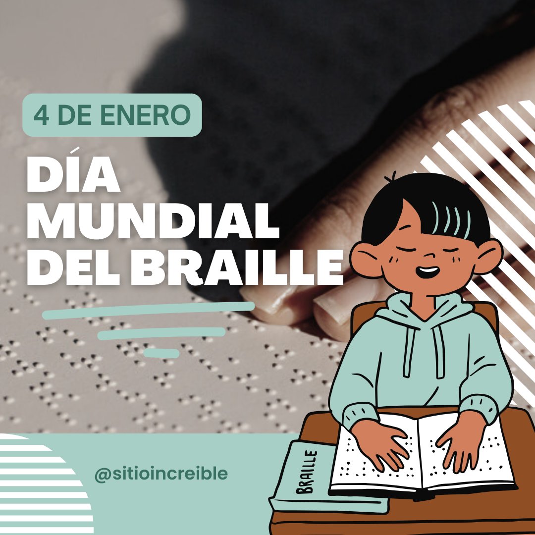 sweetdreams52's tweet photo. El Braille es un lenguaje universal que conecta corazones a través del tacto. ¡Feliz #DíaInternacionalDelBraille! ❤️🤝 #InclusiónVisual https://t.co/d6m11Q1rmT